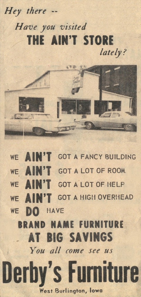 newspaper ad